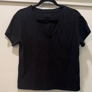 Velvet Women's Classic Black Short Sleeve Tee
